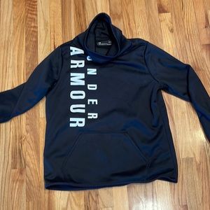 Women’s large black under armour sweatshirt